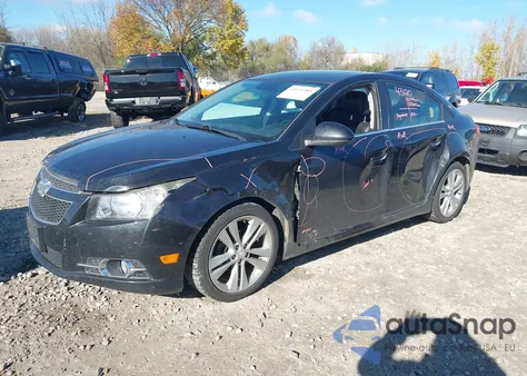 2013 Chevrolet Cruze Ltz from USA, damaged, VIN 1G1PG5SB8D7141023